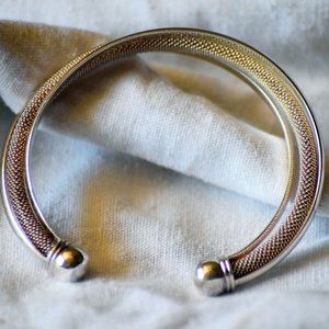 Tiffany & Co. Dream Mesh Cuff Sterling Bracelet